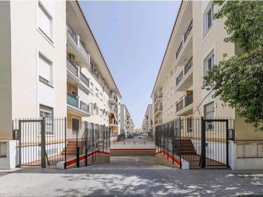 Alojamiento Con Piscina Y Parking En Sevilla 拉阿尔加瓦 外观 照片